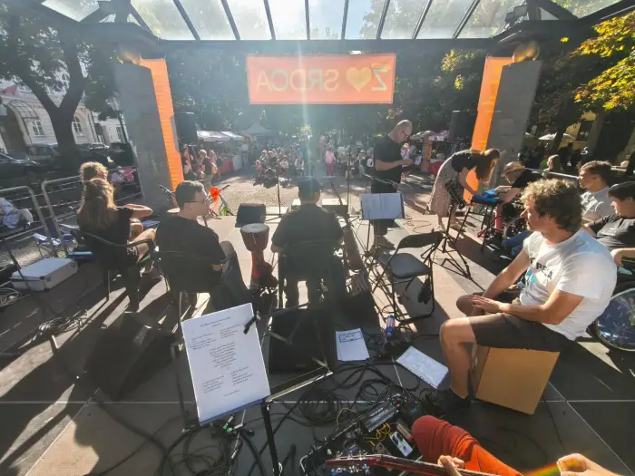 Pódium na festivale zo srdca